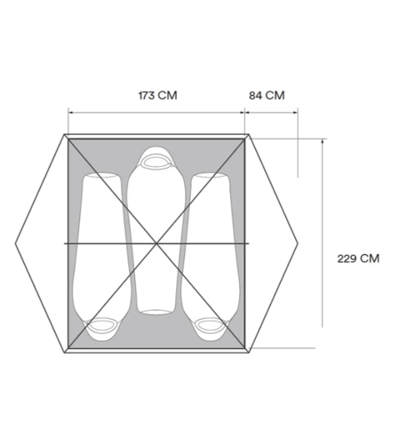 אוהל מקצועי ל-3 אנשים MINERAL KING 3 TENT – מבית Mountain Hardwear