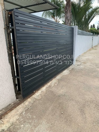 גדר מאלומיניום גם להתקנה עצמית, שלבים בכל גובה ובכל אורך ב 5 גוונים - רק מ 159 ש