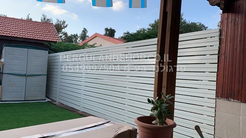 גדר מאלומיניום גם להתקנה עצמית, שלבים בכל גובה ובכל אורך ב 5 גוונים - רק מ 159 ש