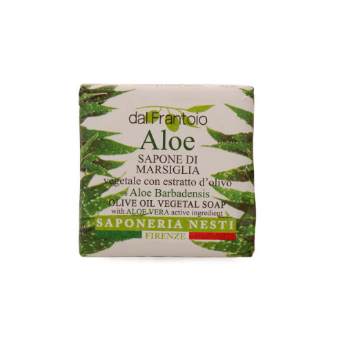 סבון שמן זית אלוורה טבעי 100 גרם נסטי Natural Olive Oil Aloe Vera Soap 100gr Nesti
