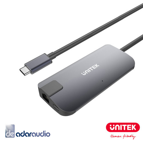 תחנת עגינה Unitek USB-C Multi-Port Hub