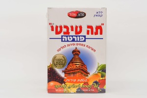 תה טיבטי פורטה בטעם פירות 90 שקיקים סודות המזרח