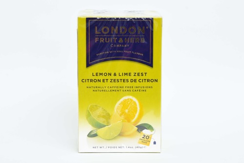 חליטת לימון ליים 20 שקיות ‎לונדון Lemon and Lime Zest Tea 20ea London