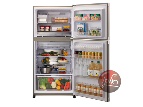 מקרר מקפיא עליון נירוסטה 558 ליטר Sharp SJ-3355