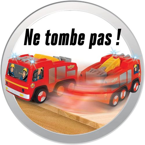 רכב כבאית צעצוע יופיטר עם חיישן נגד נפילות  
