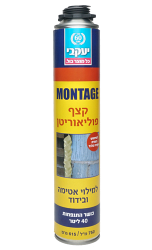 2 קצף פוליאוריטן 750 מ