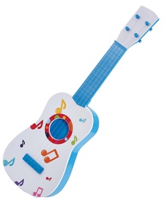 הגיטרה הראשונה שלי - גיטרה 4 מיתרים מפלסטיק