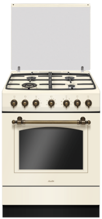 ‏תנור משולב כיריים Sauter RUSTIC 7000B/C סאוטר