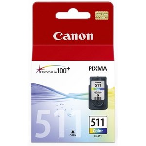 ראש דיו צבעוני מקורי CL511 Canon