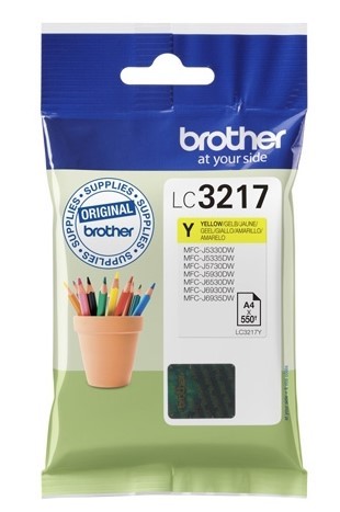 ראש דיו צהוב מקורי LC3217