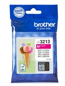 ראש דיו אדום מקורי LC3213 brother