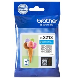 ראש דיו כחול מקורי LC3213 brother