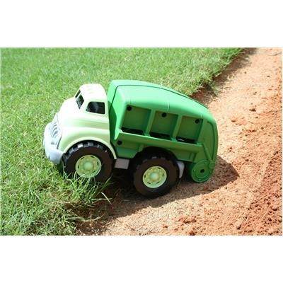 צעצוע עשוי 100% פלסטיק ממוחזר - משאית מחזור