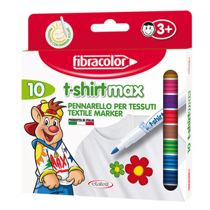 טוש לבגדים סט 10