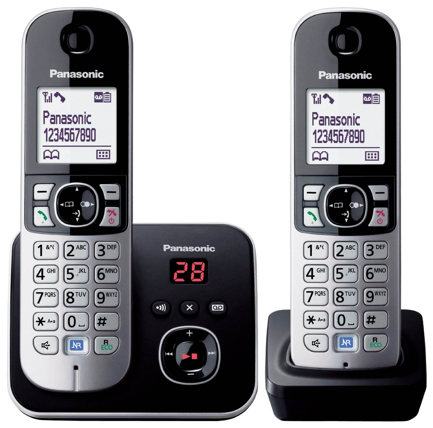 טלפון אלחוטי Panasonic KXTG6822שנתיים אחריות 