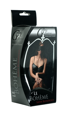 כיסוי עניים XR Brands - Le Boheme Satin Blindfold  
