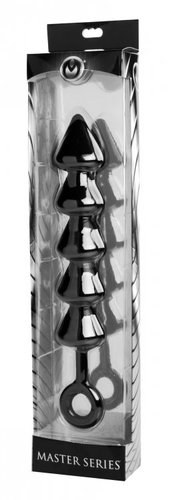 פלאג חרוזים אנאליים  XR Brands - Spades XL Anal Beads 