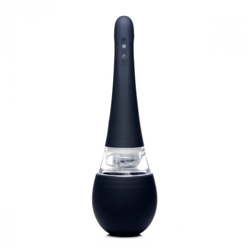 חוקן אנאלי איכותי נטען לשטיפה אינטימית  XR Brands - Electric Auto-Spray Enema Bulb 
