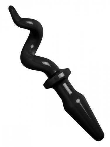 פלאג אנאלי זנב חזיר XR Brands - Squeal Pig Tail Anal Plug