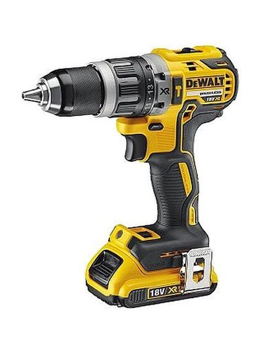 מברגה/מקדחה רוטטת 18V + שתי סוללות 2.0AH דגם DCD796D2 מבית DEWALT