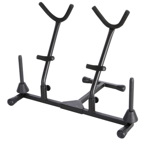 On Stage SXS7201B Double Sax / Flute Stand