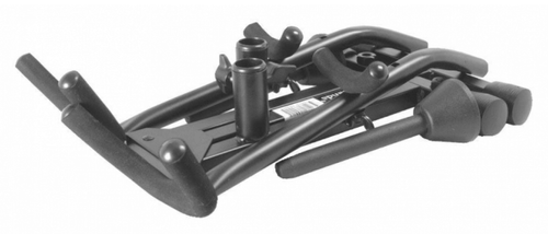 זוית נוספת On Stage SXS7201B Double Sax / Flute Stand