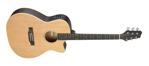 גיטרה אקוסטית מוגברת Stagg SA35 