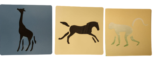 stencil-animals