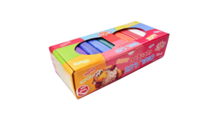 פלסטי קידי 250גר.10צבעים
