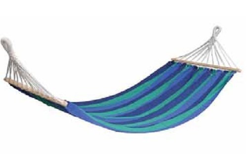 ערסל שכיבה זוגי עם מוטות עץ רחב מאד OUTDOOR