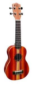 יוקללה סופרן כולל נרתיק ALEHO MLUS-2M 2 Tone Mahogany
