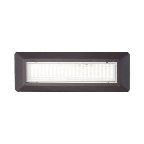 צמוד קיר מלבן LOTUS-L 4W IP65 אפור - גוון אור משתנה בקליק NISKO