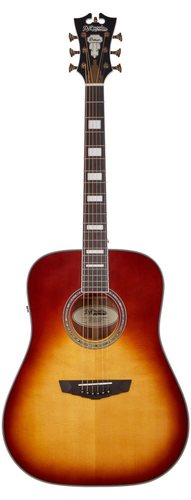 גיטרה אקוסטית מוגברת D'Angelico PREMIER LEXINGTON - ICES TEA BURST