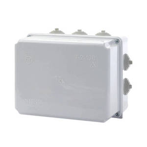 קופסת הסתעפות עם פטמות T-2-130P 190X150X130 IP55 Nisko