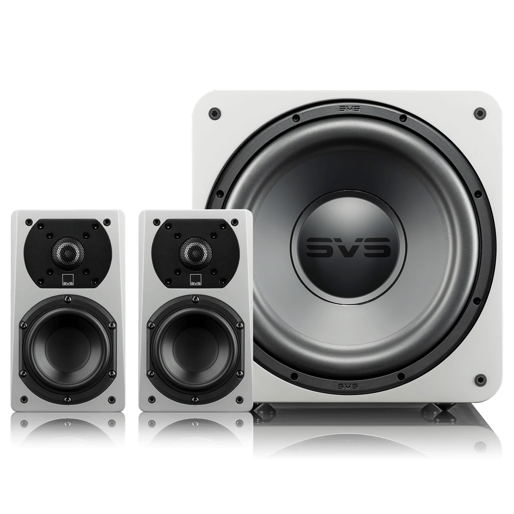 SVS Prime Satellite 2.1 System Pro - White Gloss