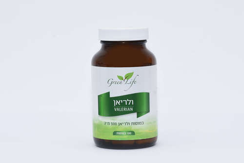 ולריאן 100 כמוסות גרין לייף Green Life