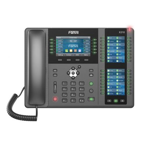 טלפון שולחני מנהלים IP מתקדם לעסקים X210 Fanvil