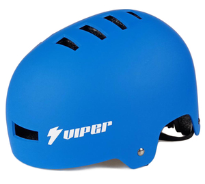 קסדה לאופניים קסדה לקורקינט VIPER לגילאי 14-6 - כחול