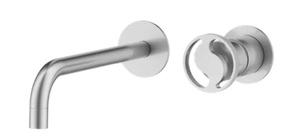 מערכת קיר ידית שיבר ניקל מוברש 1005CB סיוון אופיר