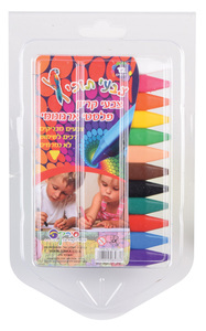 צבעי קריון פלסטי ארגונומי סט 12