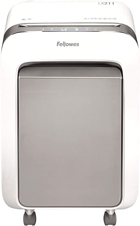 מגרסת נייר לבנה Fellowes Powershred LX211