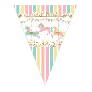 שרשרת דגלים על הקרוסלה 3.6 מטר