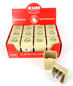 מחדד מתכת כפול מיכל במבוק biofibre 228 KUM