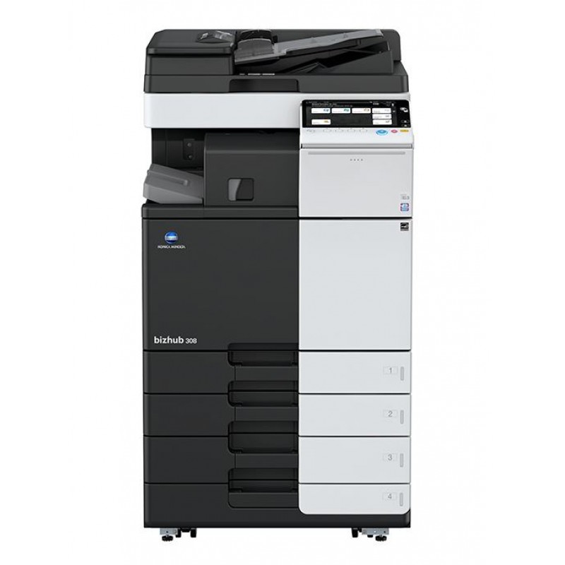 מכונת צילום צבע Konica Minolta Bizhub 308C להשכרה והצבה