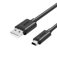USB2.0 USB-A (M) to Mini 5P (M) Cable    USB 2.0 כבל 