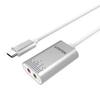 USB 2.0 Type-C to Stereo Audio Converter    USB מתאם 
