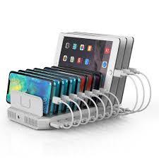 10 Port Charging Station 96W    USB  מפצל 