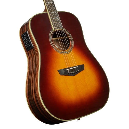 גיטרה אקוסטית מוגברת כולל ארגז D'Angelico EXCEL LEXINGTON - VINTAGE SUNBURST