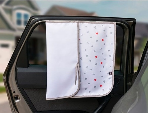 וילון הצללה מגן שמש עם מסנן קרינת UV וחיבור מגנטי