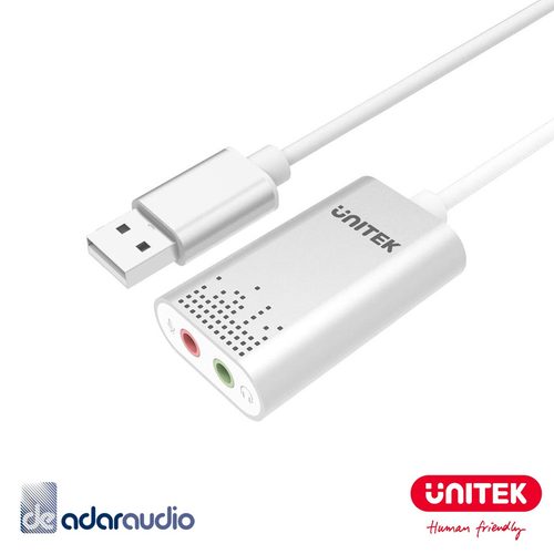 כרטיס קול Unitek Y-247A DAC - USB-A 